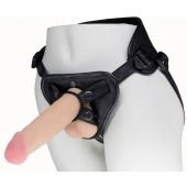 Пояс харнесс BEST UNI strap с 2 насадками - 18 и 22 см. - LOVETOY (А-Полимер) - купить с доставкой в Тамбове