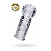 Прозрачная рельефная насадка на палец Ricol - 8 см. - A-toys в Тамбове Прозрачная рельефная насадка на палец Ricol - 8 см. - A-toys