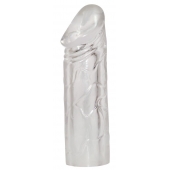 Удлиняющая насадка на пенис Mega Dick Sleeve Transparent - Orion - в Тамбове купить с доставкой