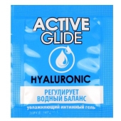 Лубрикант на водной основе Active Glide с гиалуроновой кислотой - 3 гр. - Биоритм - купить с доставкой в Тамбове