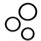 Набор из 3 эрекционных колец SILICONE COCKRINGS - Dream Toys - в Тамбове купить с доставкой