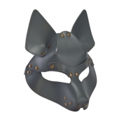 Серая маска Wolf с клепками - Sitabella - купить с доставкой в Тамбове