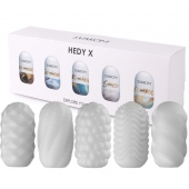 Набор из 5 мастурбаторов Hedy X5 Mixed - Svakom - в Тамбове купить с доставкой