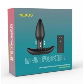 Черная анальная вибропробка Nexus B-Stroker - 13 см. - Nexus Range в Тамбове Черная анальная вибропробка Nexus B-Stroker - 13 см. - Nexus Range