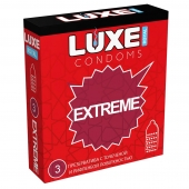 Текстурированные презервативы LUXE Royal Extreme - 3 шт. - Luxe - купить с доставкой в Тамбове