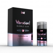 Жидкий интимный гель с эффектом вибрации Vibration! Bubble Gum - 15 мл. - INTT - купить с доставкой в Тамбове