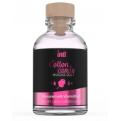 Массажный гель с согревающим эффектом Cotton Candy - 30 мл. - INTT - купить с доставкой в Тамбове