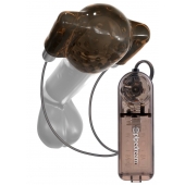 Дымчатый вибростимулятор головки пениса Dual Vibrating Head Teaser - Pipedream - в Тамбове купить с доставкой