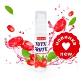 Гель-смазка Tutti-frutti со вкусом барбариса - 30 гр. - Биоритм - купить с доставкой в Тамбове