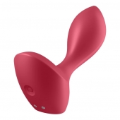 Красный вибромассажёр простаты Satisfyer Backdoor Lover - 14 см. - Satisfyer - в Тамбове купить с доставкой