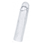 Прозрачная насадка-удлинитель Flawless Clear Penis Sleeve Add 1 - 15,5 см. - Lovetoy - в Тамбове купить с доставкой