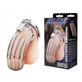 Металлическая клетка Prisoner Cock Сage с замком - BlueLine - купить с доставкой в Тамбове
