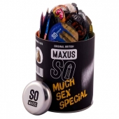 Текстурированные презервативы в кейсе MAXUS So Much Sex - 100 шт. - Maxus - купить с доставкой в Тамбове