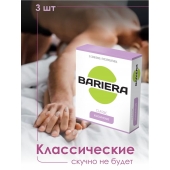 Классические презервативы Bariera Classic - 3 шт. - Bariera - купить с доставкой в Тамбове