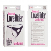 Трусы для страпона с универсальным креплением Universal Love Rider Luxe Harness - California Exotic Novelties - купить с доставкой в Тамбове