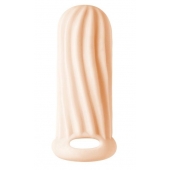 Телесный фаллоудлинитель Homme Wide - 11 см. - Lola Games - в Тамбове купить с доставкой