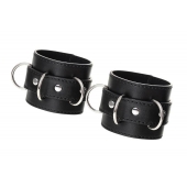Черные наручники Anonymo на сцепке - ToyFa - купить с доставкой в Тамбове