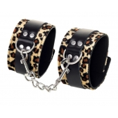 Оковы Anonymo с анималистическим принтом - ToyFa - купить с доставкой в Тамбове Оковы Anonymo с анималистическим принтом - ToyFa - купить с доставкой в Тамбове