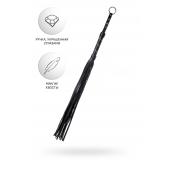 Черный флоггер Anonymo - 64 см. - ToyFa - купить с доставкой в Тамбове