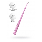Розовый флоггер Anonymo - 64 см. - ToyFa - купить с доставкой в Тамбове