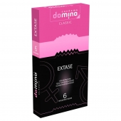 Презервативы с точками и рёбрышками DOMINO Classic Extase - 6 шт. - Domino - купить с доставкой в Тамбове