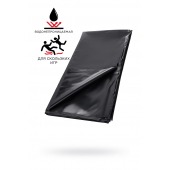 Черная простыня для секса из ПВХ - 220 х 200 см. - ToyFa - купить с доставкой в Тамбове