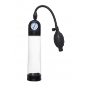 Прозрачная механическая помпа Roald с манометром - Sexus - в Тамбове купить с доставкой