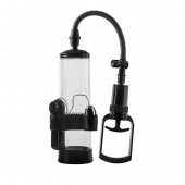 Прозрачная вакуумная помпа с вибрацией Vibrating Penis Pump - Dream Toys - в Тамбове купить с доставкой