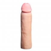Телесная фаллическая насадка на пенис Magnum Xtender - 23 см. - Blush Novelties - в Тамбове купить с доставкой
