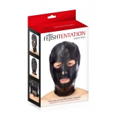 Маска-шлем с прорезями для глаз и рта - Fetish Tentation - купить с доставкой в Тамбове