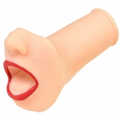 Мастурбатор-ротик с алыми губами - ToyFa - в Тамбове купить с доставкой