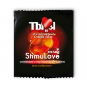 Разогревающий гель-лубрикант Stimulove Strong в одноразовой упаковке - 4 гр. - Биоритм - купить с доставкой в Тамбове