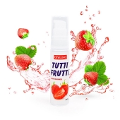 Гель-смазка Tutti-frutti с земляничным вкусом - 30 гр. - Биоритм - купить с доставкой в Тамбове