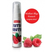 Гель-смазка Tutti-frutti с малиновым вкусом - 30 гр. - Биоритм - купить с доставкой в Тамбове