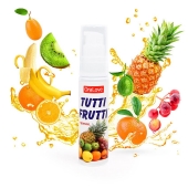 Гель-смазка Tutti-frutti со вкусом тропических фруктов - 30 гр. - Биоритм - купить с доставкой в Тамбове