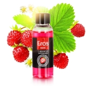 Массажное масло Eros fantasy с ароматом земляники - 50 мл. - Биоритм - купить с доставкой в Тамбове