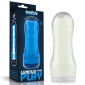 Светящийся в темноте мастурбатор Lumino Play Masturbator Ribbed - Lovetoy - в Тамбове купить с доставкой