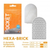 Карманный мастурбатор HEXA-BRICK - Tenga - в Тамбове купить с доставкой