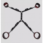 Изысканный набор фиксаций на кровати Reversible Under Mattress Restraint Set - Fifty Shades of Grey - купить с доставкой в Тамбове