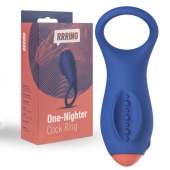 Синее эрекционное кольцо RRRING One Nighter Cock Ring - FeelzToys - в Тамбове купить с доставкой