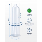 Презервативы MY.SIZE размер 47 - 10 шт. - My.Size - купить с доставкой в Тамбове