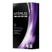 Презервативы с утолщённой стенкой VITALIS PREMIUM strong - 12 шт. - Vitalis - купить с доставкой в Тамбове