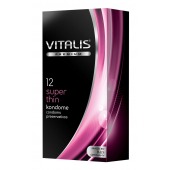 Ультратонкие презервативы VITALIS PREMIUM super thin - 12 шт. - Vitalis - купить с доставкой в Тамбове