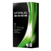 Презервативы увеличенного размера VITALIS PREMIUM x-large - 12 шт. - Vitalis - купить с доставкой в Тамбове