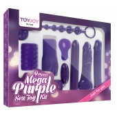 Эротический набор Toy Joy Mega Purple - Toy Joy - купить с доставкой в Тамбове