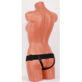 Универсальные черные трусики для страпона - БДСМ Арсенал - купить с доставкой в Тамбове