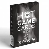 Игральные карты HOT GAME CARDS НУАР - 36 шт. - Сима-Ленд - купить с доставкой в Тамбове