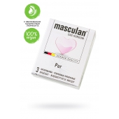 Супертонкие презервативы Masculan Pur - 3 шт. - Masculan - купить с доставкой в Тамбове
