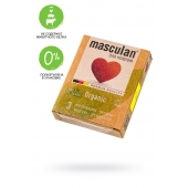 Экологически чистые презервативы Masculan Organic - 3 шт. - Masculan - купить с доставкой в Тамбове