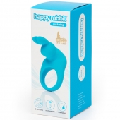 Голубое эрекционное виброкольцо Happy Rabbit Rechargeable Rabbit Cock Ring - Happy Rabbit - в Тамбове купить с доставкой